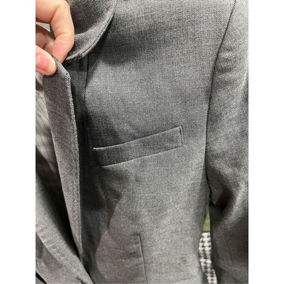 H&M Womens Gray Blazer Size 4 - Picture 5 of 16